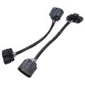 2 Pcs Hid To Halogen Headlight Wiring Adapter Replacement For Gmc Acadia Denali 2007-2012 Driver Passenger Side Replaces 