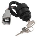 27005-0036 Ignition Key Switch For Kawasaki Kaf820 Krf Krt 750 800 Teryx 2008-2020 Mule Pro Fx Fxr Fxt 2015-2021 Kaf1000 Dx Dxt 