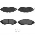 Ocpty Ceramic Brakes Pads Quick Stop Front Brake Pad Fit For 1992-1996 Honda Prelude