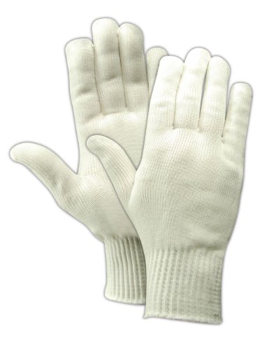 Magid Knitmaster 13ny Nylon Glove Knit Wrist Cuff 7 Length Small One Dozen