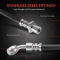 A-premium Rear Driver Brake Hydraulic Hose Compatible With Acura Models Tl 1999 2000 2001 2002 Replace 01468s0ka52