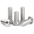 M3 X 12mm Button Head Socket Cap Screws Stainless Steel Allen Hex Drive Bolts Full Thread Bright Finish 50 Pieces 