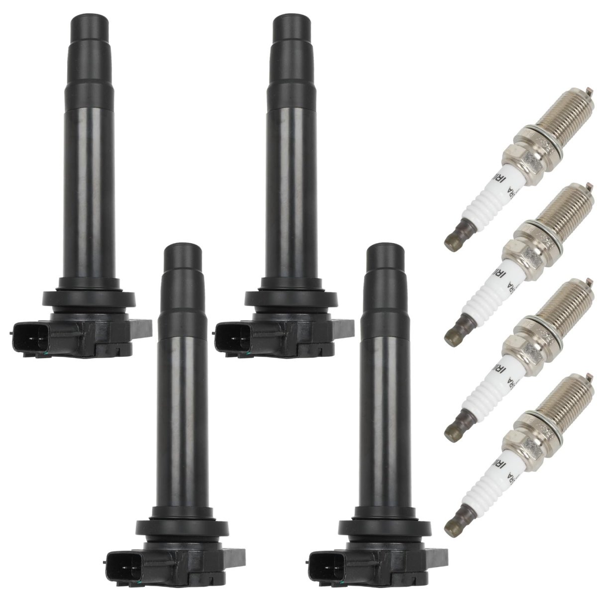 Ignition Coils And Spark Plugs Kit For Nissan Sentra 1 8l L4 4 Uf326 Fits 2000 To 2002 Models High Output Iridium Performance