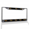 Fastasticdeals Metal Insert License Plate Frame Miniature Hereford Weatherproof Car Accessories Chrome 2 Holes Solid 