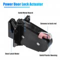 Rear Left Right Door Lock Latch Actuator Motor Central No 15730667 Fit For Chevrolet Astro 4 3l V6 Gas 1998-2005