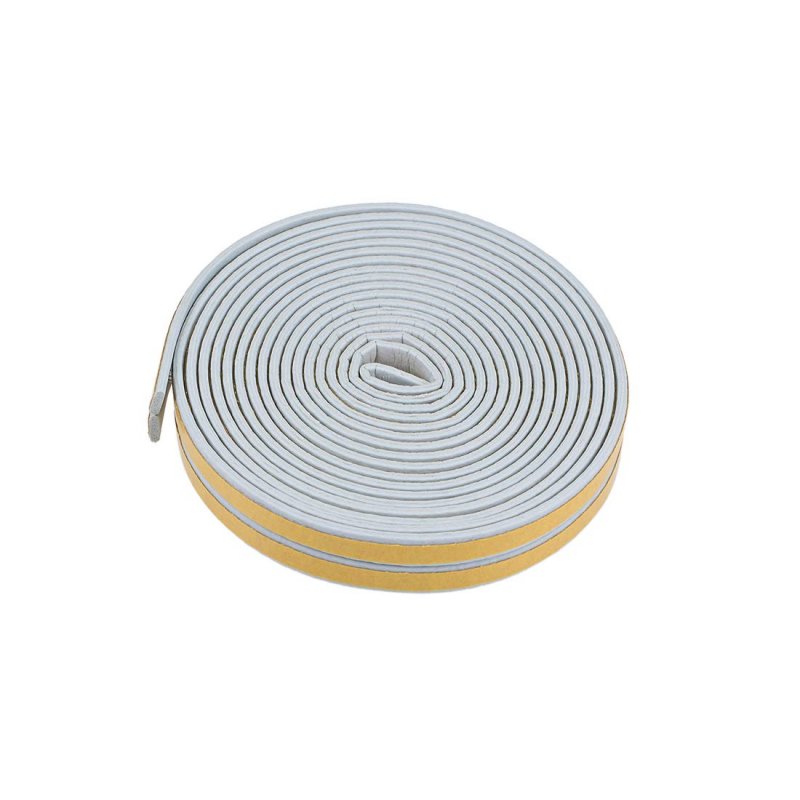 Foam Tape Adhesive Weather Stripping 9mm Wide 2mm Thick 3 Meters Long Gray Pcs