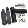 Hongk- No Cut Frame Slider Compatible With 2008 2009 2010-2013 Kawasaki Ninja 250 250r Ex250 Black B01bw4rb4u