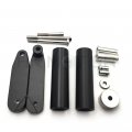 Hongk- No Cut Frame Slider Compatible With 2008 2009 2010-2013 Kawasaki Ninja 250 250r Ex250 Black B01bw4rb4u