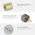 Dc 12v 300rpm Gear Motor High Torque Electric Micro Speed Reduction Geared Eccentric Output Shaft 37mm Diameter Gearbox