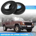 X Autohaux Front Upper Coil Spring Insulators Booster Coil Isolator Suspension For Jeep Cherokee Xj 1984-2001 Replacement