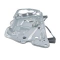 A-premium Electric Power Window Regulator Without Motor Panel Compatible With Volkswagen Passat 2008-2010 Front Right Passenger