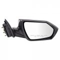 Passenger Side Mirror Assembly Power Smooth Black Paint To Match For 2021 2023 Hyundai Elantra Korea Built Models 1st Vin Digit