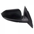 Passenger Side Mirror Assembly Power Smooth Black Paint To Match For 2021 2023 Hyundai Elantra Korea Built Models 1st Vin Digit