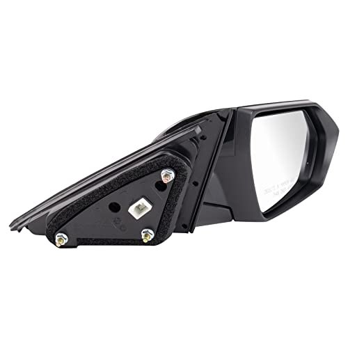 Passenger Side Mirror Assembly Power Smooth Black Paint To Match For 2021 2023 Hyundai Elantra Korea Built Models 1st Vin Digit