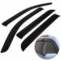 Aintier Side Window Deflectors Sun Rain Guards Set Fit For 2009-2014d For F-150 4 Pcs Black