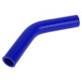 1 Pcs 25mm 0 98 Id 120mm 4 72 Length 45 Degrees Blue Car Silicone Hose Coolant Universal 