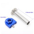 Krace Motorcycle 7 8 Handle Bar Hand Grips With Anodized Cnc Quick Twist Throttle Tube Motorized Lever Control Fit For Most