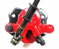 Rear Foot Brake Assembly With Master Cylinder And Caliper Fits Most Coolster 3125 B-2 125cc