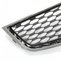 Kuafu Upper Lower Grille Compatible With 2010-2015 Chevrolet Chevy Equinox Replacement For 25798744 25798747 Gm1200622