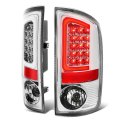 Auto Dynasty 3d Led Bar Rear Tail Lights Brake Lamps Compatible With Dodge Ram 1500 2500 3500 02-06 Driver And Passenger Side
