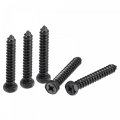Hex Lag Screws 5 16 X 2 Carbon Steel Phillips Head Half Thread Self-tapping Bolts For Deck Building Or Joining Lumber 10pcs 
