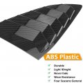 Lexley Racing Style Rear Side Window Louvers Air Vent Louvers Scoop Cover Blinds For Honda Crv 2017 2018 2019 2020 2021