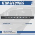 Auto Dynasty Rear High Mount Black Housing Led Third 3rd Brake Light Lamp Compatible With Toyota Rav4 Xa40 13-18 Lexus Gx460