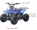 Atv Quad Body Plastic Front Rear Fender Fit Taotao Only 110b 110cc Blue Spider