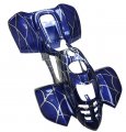 Atv Quad Body Plastic Front Rear Fender Fit Taotao Only 110b 110cc Blue Spider
