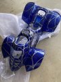 Atv Quad Body Plastic Front Rear Fender Fit Taotao Only 110b 110cc Blue Spider