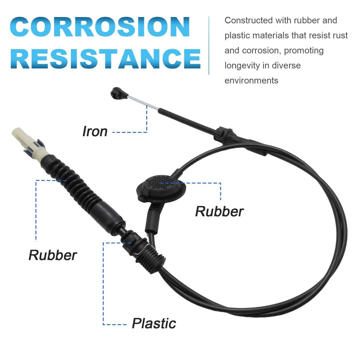 25800701 Automatic Transmission Shift Lever Control Cable For Chevy Colorado 2004 2008 And Gmc Canyon
