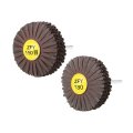 Abrasive Cloth Flap Wheel Sanding Star Set 1 4-inch Shank 150 Grit 180 For Woodworking Root Carving Furniture Polishing