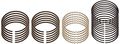 Hastings 2m656030 6-cylinder Piston Ring Set 