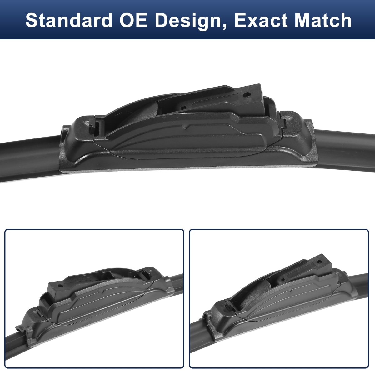 2pcs 26 19 Silicone Front Windshield Wiper Blade For Honda Crosstour 2010-2016 Accord 2008-2017 Windscreen Oe Replacement Set