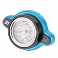 Car Radiator Cover Thermostatic Universal Cap Water Tank Leakproof With Temperature Gauge Big Head 1 1bar