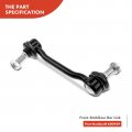 A-premium Set Of 6 Front Lower Ball Joint Rear Sway Bar Link Compatible With Hyundai Sonata 2006-2010 Azera 2006-2011 Kia