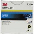 3m 01550 Green Corps Stikit 8 40e Grit Production Disc