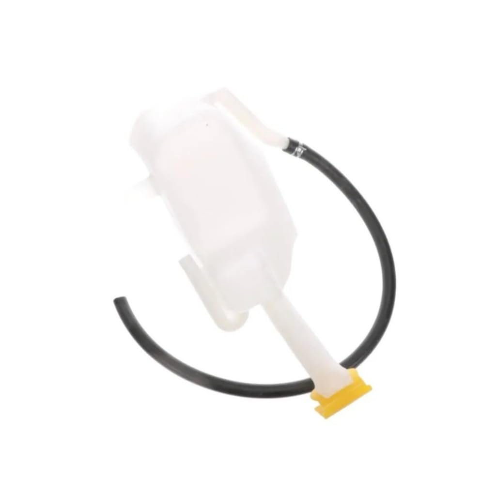 Dodge Neon 2000 01 03 04 2005 Non-pressurized Coolant Reservoir Plastic Material White Color 2 Mounting Hole With Cap Tubing