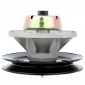 Ocpty Spindle Assembly W Pulley Replaces For John Deere Am121342 Am121229