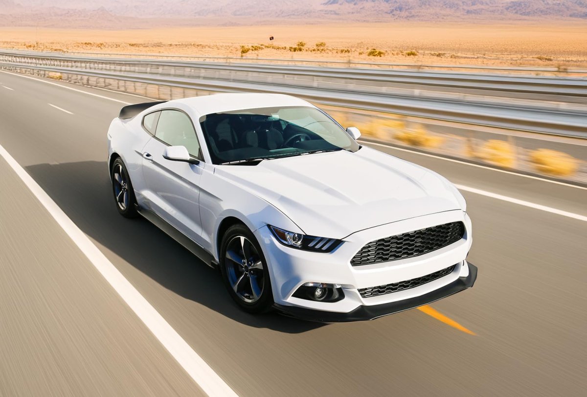 Front Bumper Lip For 2015-2017 Ford Mustang Pp Spoiler Splitter By Ikon Motorsports 2016