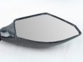 2 X Motorcycle Motorbike Outside Rear View Left Right Side Mirrors Fit For 2001 2002 2003 2004 2005 2006 2007 2008 Kwasaki
