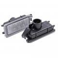 Led License Plate Light Assembly For 2014 To 2020 Wk2 Waterproof White Polycarbonate Lens Rear Lamp Part Number 04-ns-034402jp