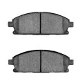 Front Disc Brake Pads For Infiniti Q45 1997 1998 1999 2000 2001 Ceramic Friction 6 25 In Pad Length 