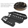 Aramox Motorcycle Engine Skid Plate Carbon Steel Under Guard Protection Bottom Replacement For Cb500x Cb400x 2019a 2021 Black