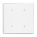 Leviton 88034 Wh Wp 2g 2blank Strap Mnt Std Size 