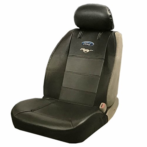 Ford Blue Oval Universal Sideless Seat Cover W Headrest