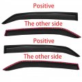 Gxywady 4pc Smoke Window Vent Visor Rain Guard Deflector Replacement For Toyota Corolla 2009 2010 2011 2012 2013