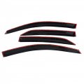 Gxywady 4pc Smoke Window Vent Visor Rain Guard Deflector Replacement For Toyota Corolla 2009 2010 2011 2012 2013