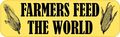 Stickertalk Corn Farmers Feed The World Magnet 10 Inches By 3 