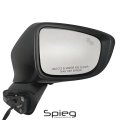 Spieg Passenger Side Mirror Replacement For Mazda 6 2014-2016 Manual Fold Non-heated Turn Signal Light Blind Spot Monitoring